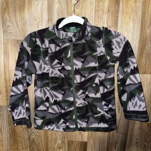 ll bean fleece jacket Boys Size 6-7 S-M